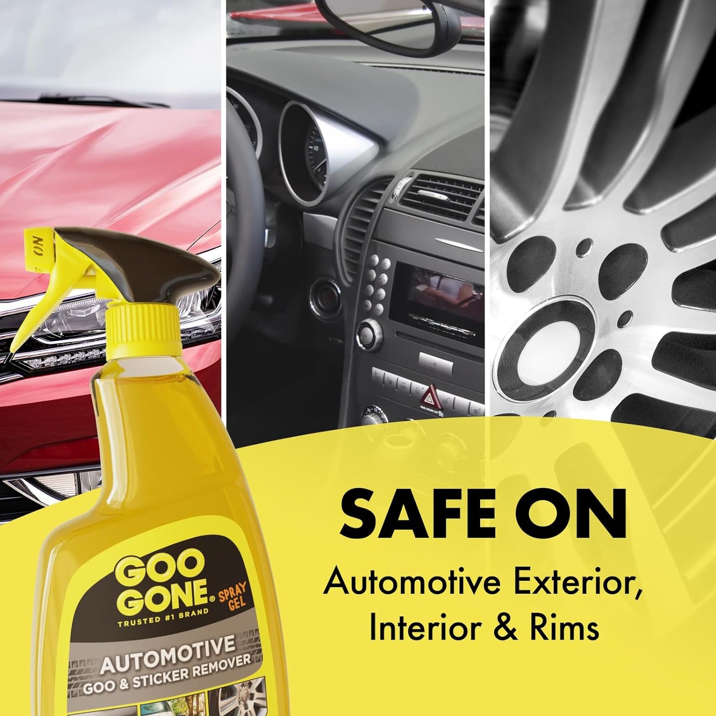 Goo Gone Automotive Goo & Sticker Remover Surface Safe 24 fl oz / 710ml
