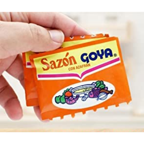 Sazon Goya A Unique Seasoning, 6.33 oz. / 180g 36 Packets Super Saver Jumbo Pak (1 Count)