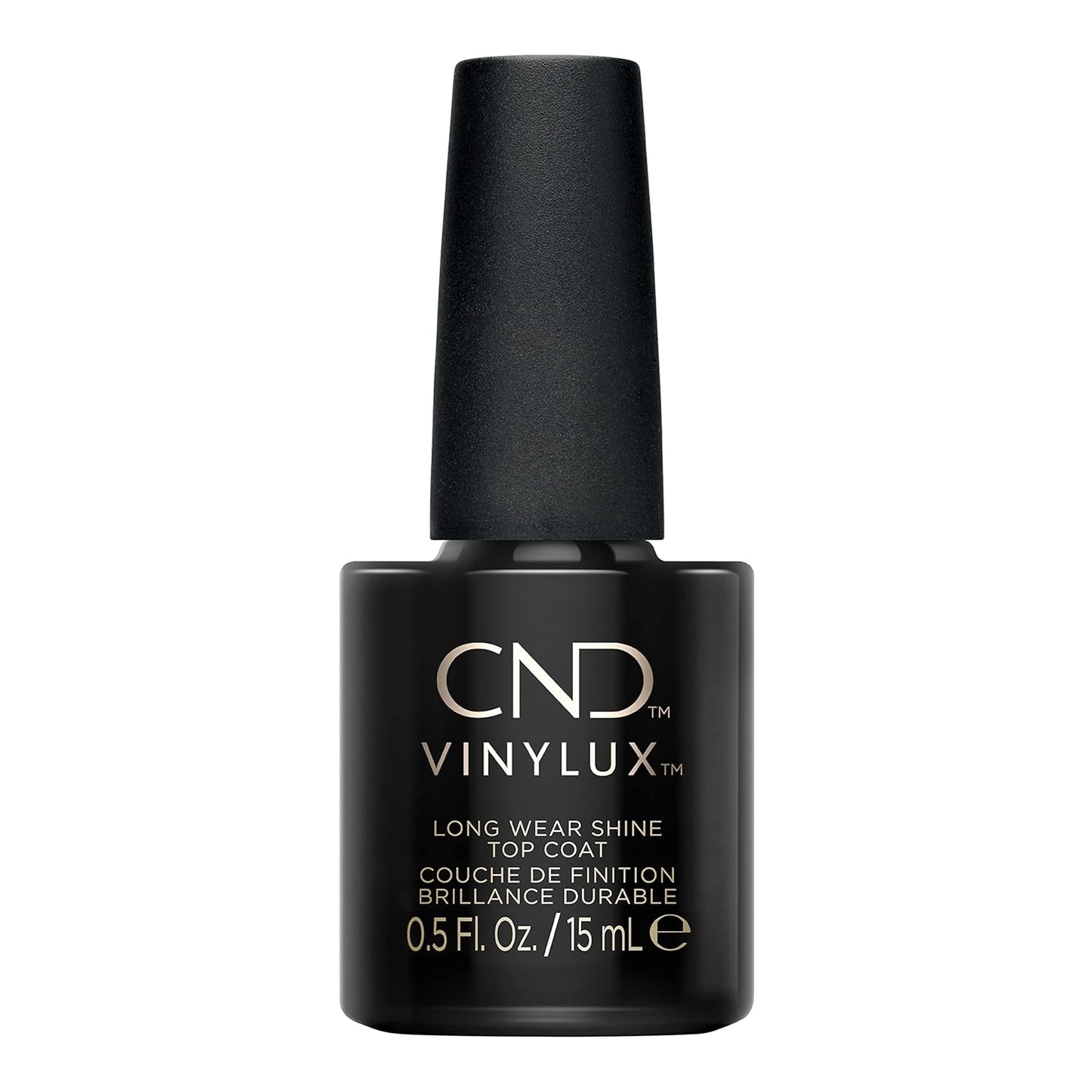 CND Vinylux Long Wear Shine Nail Top Coat, 15 ml / 0.5 fl. oz.