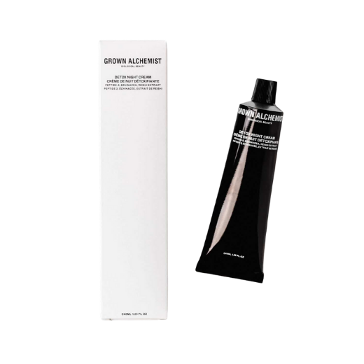 GROWN ALCHEMIST  Detox Night Cream Peptide-3, Echinacea, Reishi Extract, 1.35oz / 40ml
