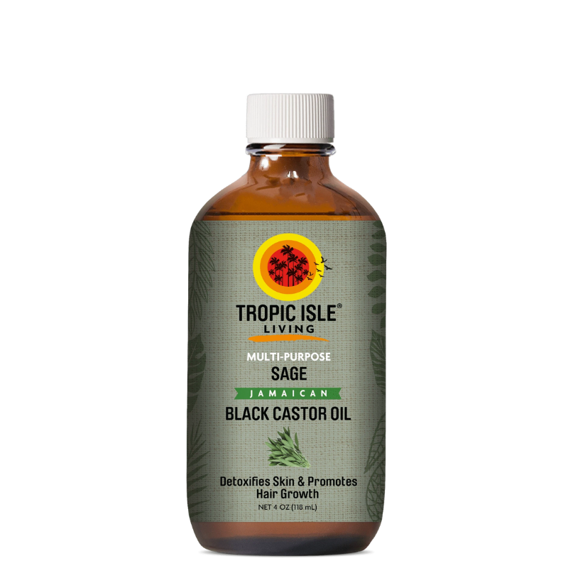 Tropic Isle Living Sage Jamaican Black Castor Oil, 4 oz / 118 ml