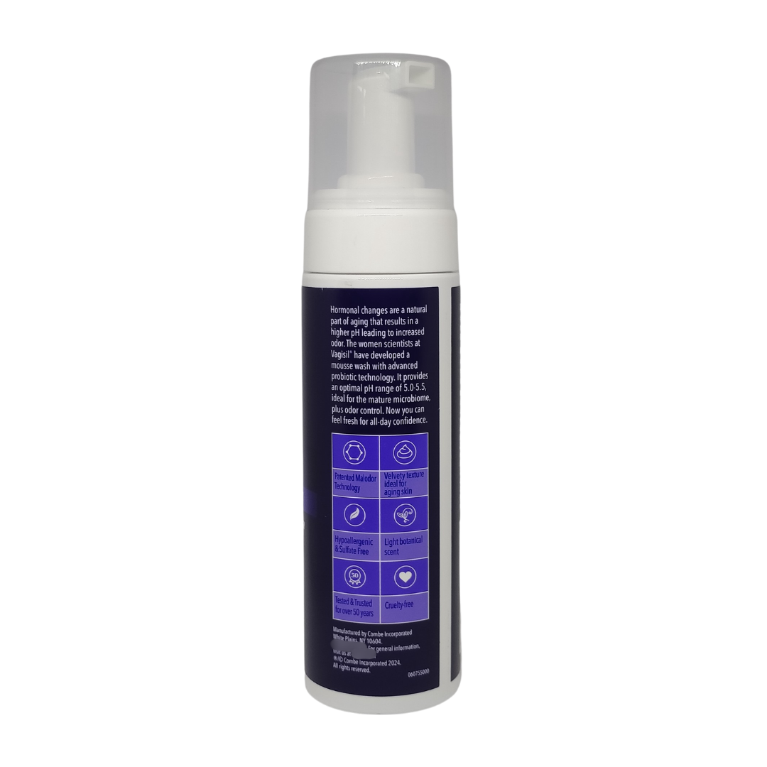 Vagisil Probiotic Mousse Wash, 6 oz / 180 ml