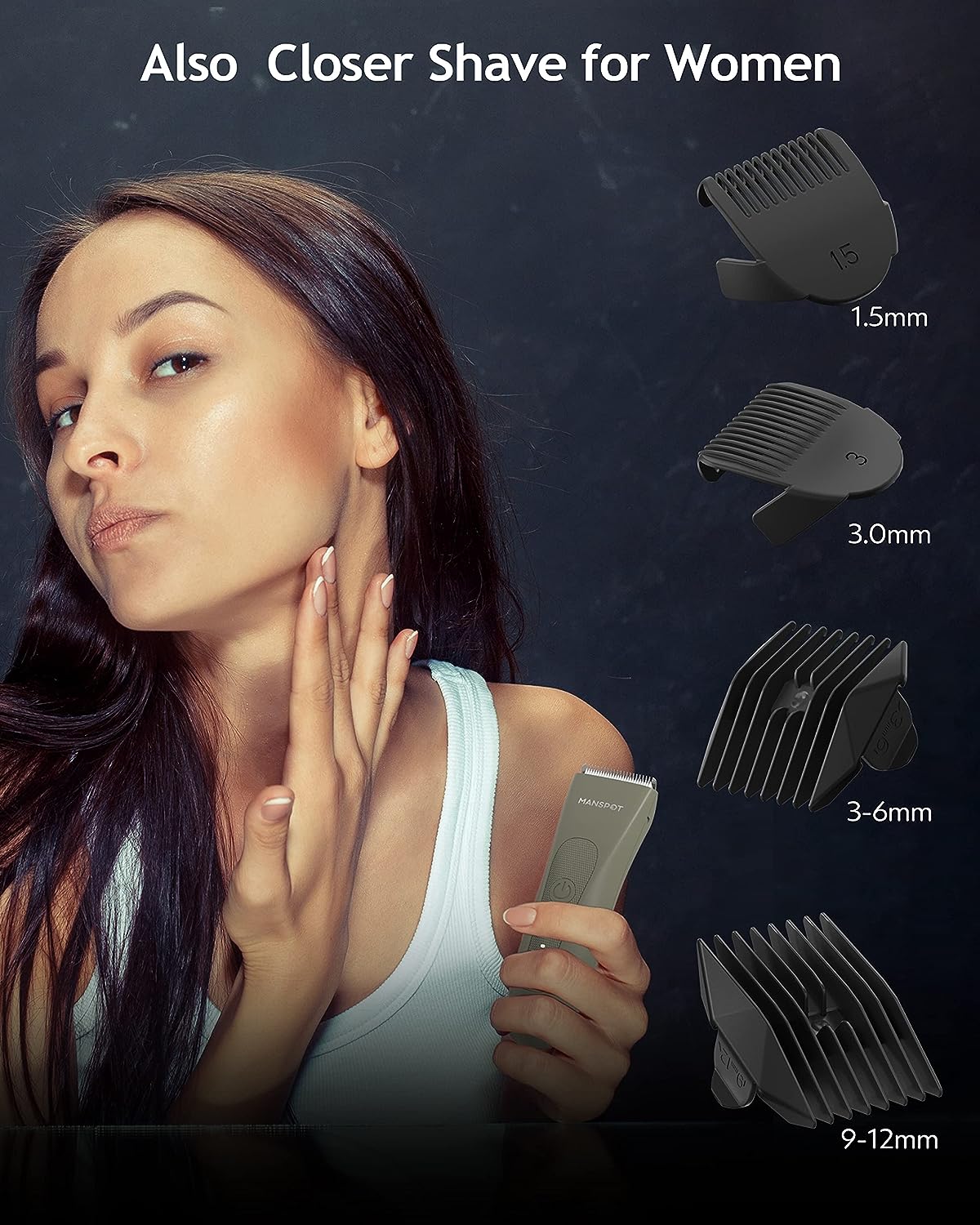 Manspot Men's Premium Body Trimmer