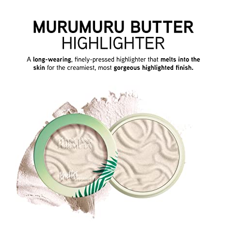 Physicians Formula Murumuru Butter Highlighter Makeup Face Powder Make Up, Pearl, Dermatologist Approved