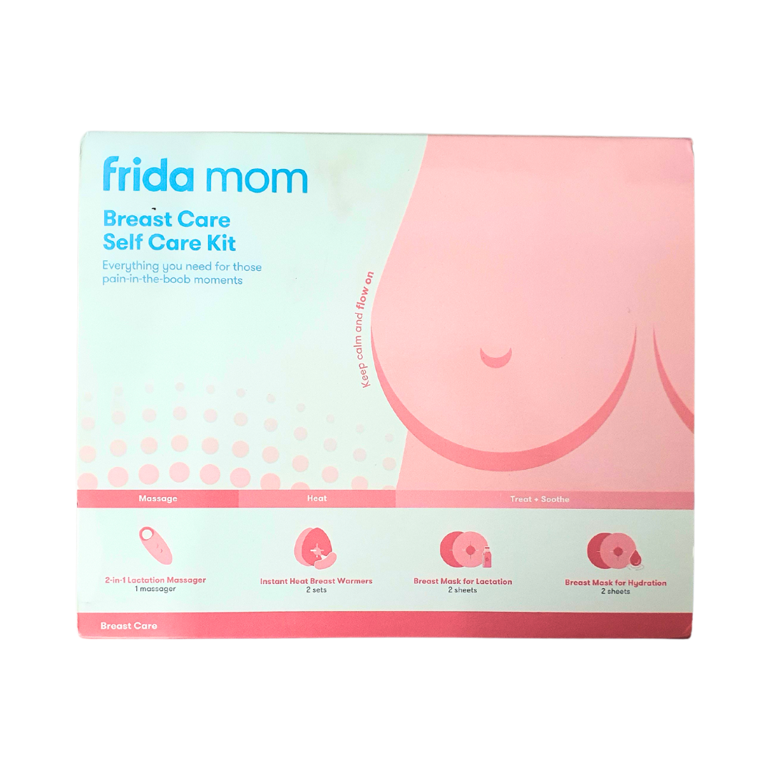 Frida Mom Breast Care Self Kit Massage. Heat, Treat + Soothe