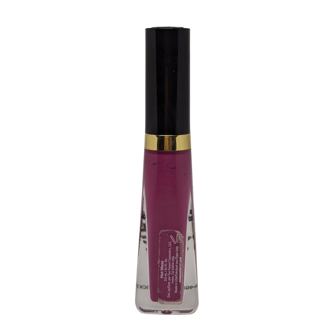 Too Faced Travel Size Melted Latex Liquified High Shine Lipstick in Hot Mess, 3 ml / 0.1 fl oz NO BOX