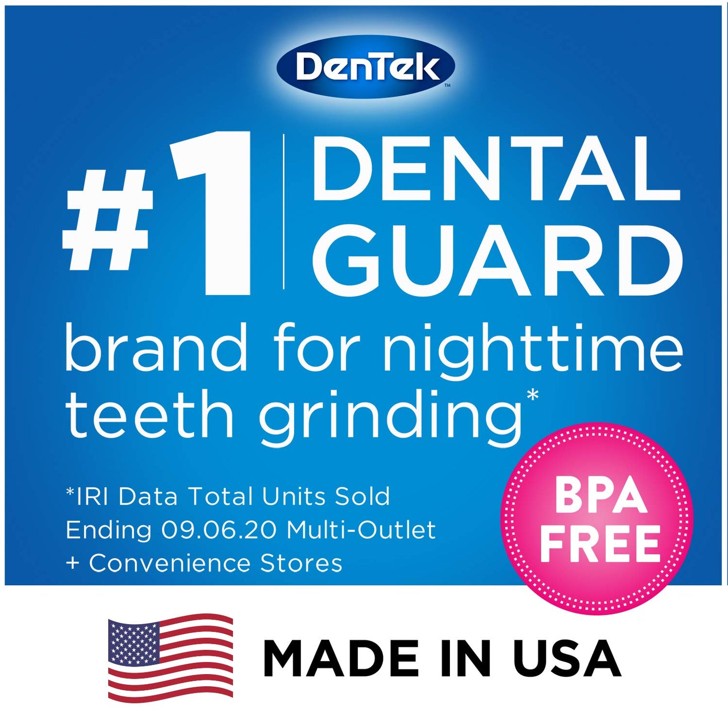 DenTek Professional-Fit Maximum Protection Superior Comfort Dental Guard For Teeth Grinding, 1 Count