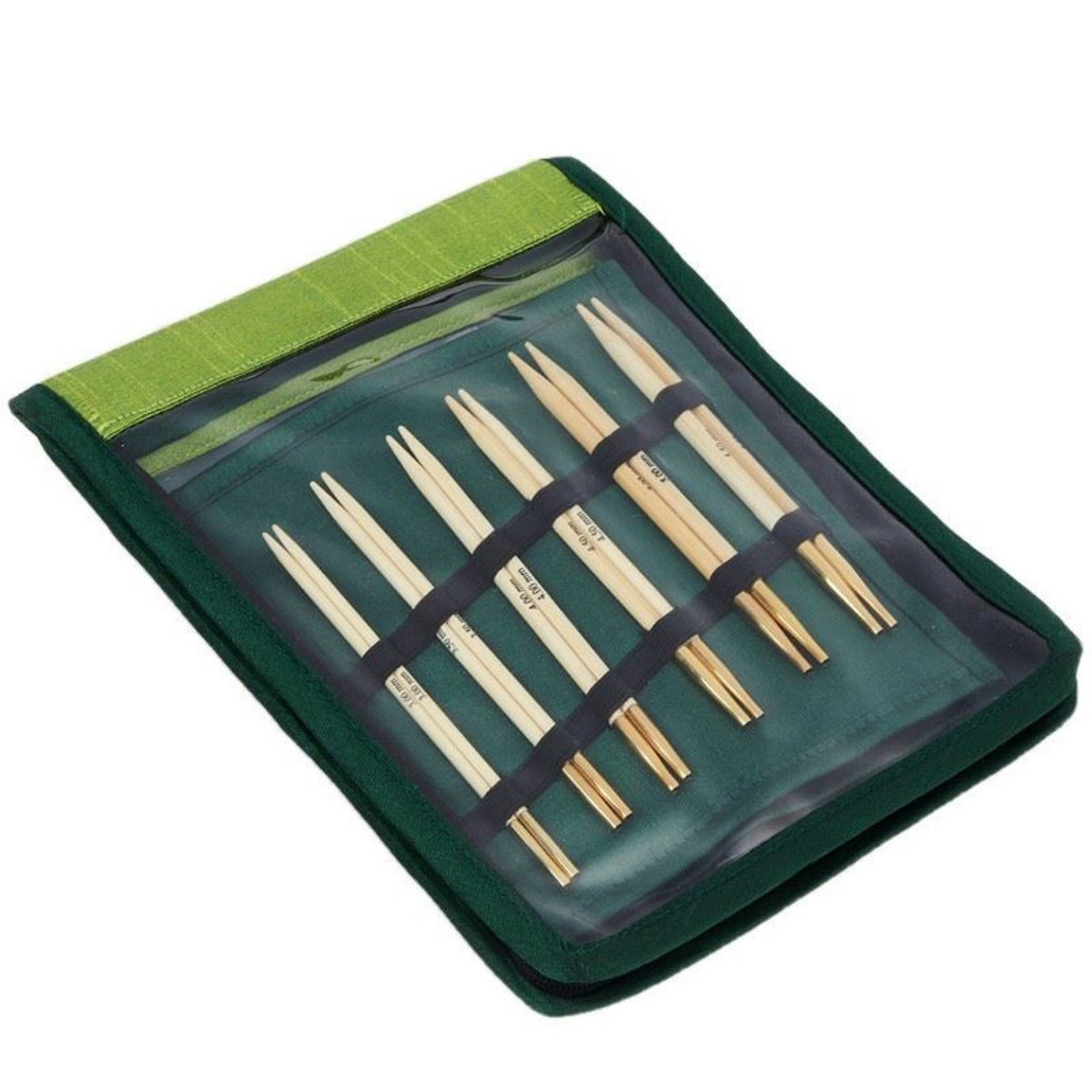 KnitPro Bamboo Deluxe Interchangeable Needle 1 Set (22542)