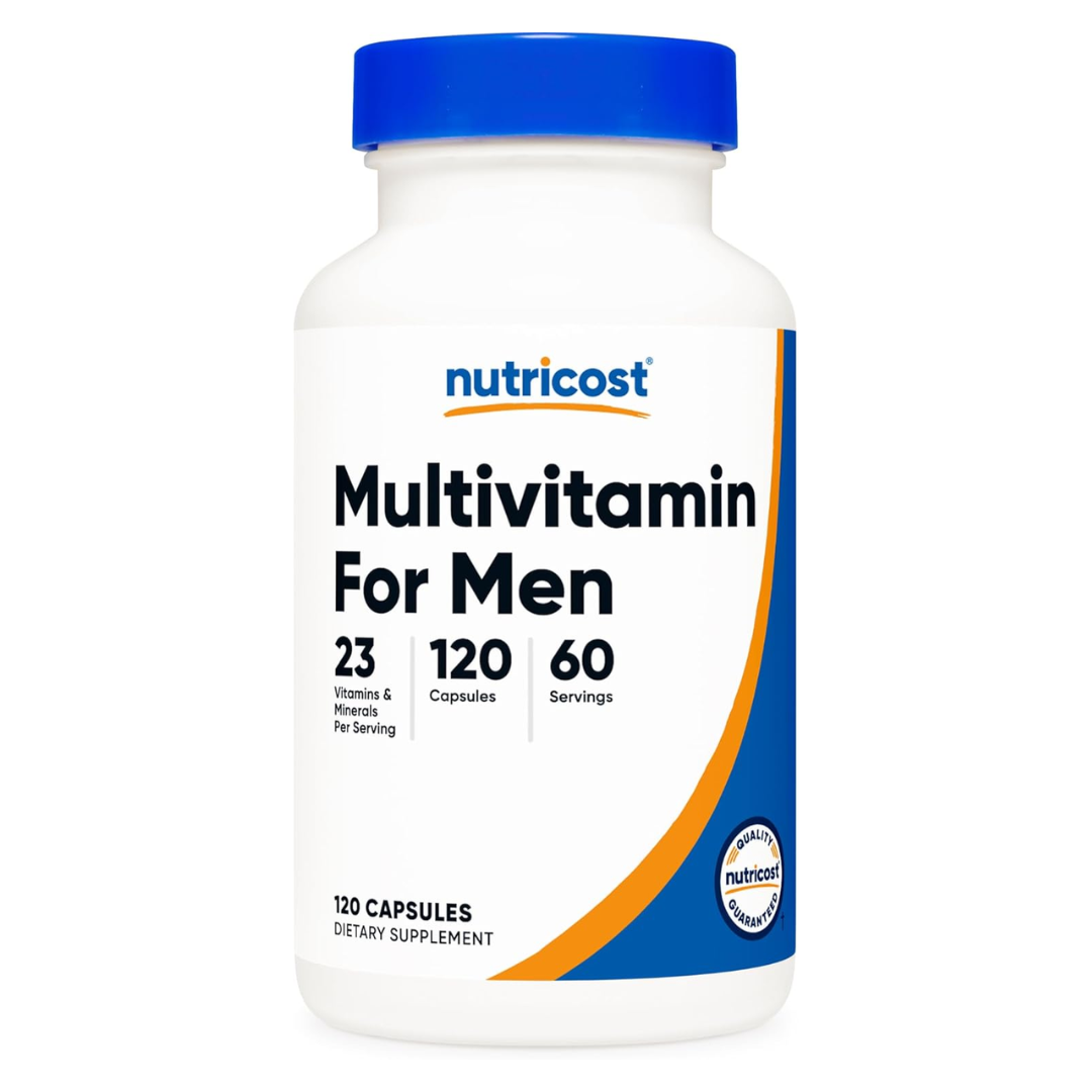 Nutricost Multivitamin For Men Supplement 120 Capsules