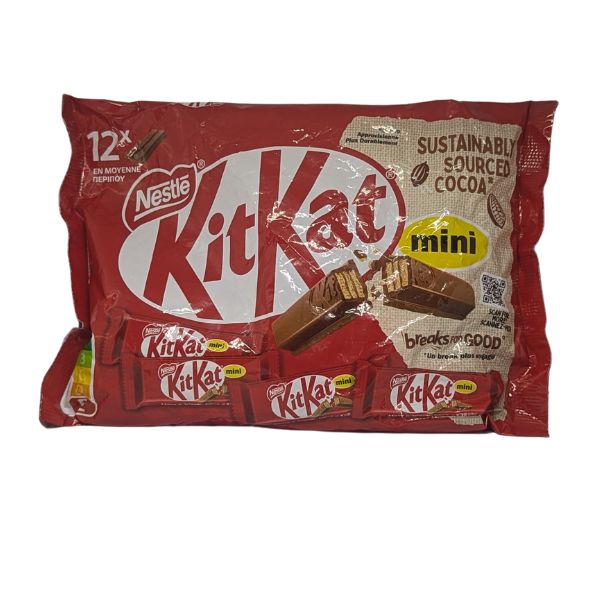 Nestle KitKat Mini Chocolate Wafers, 12 Pieces
