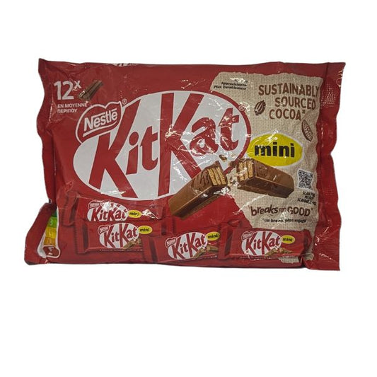 Nestle KitKat Mini Chocolate Wafers, 12 Pieces