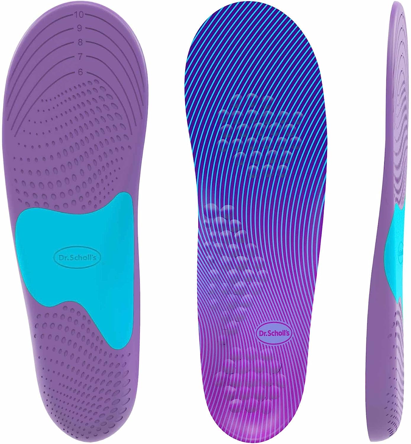 Dr. Scholl's Walk Longer Comfort Insoles, Women's Size: 6-10 (1 Pair)