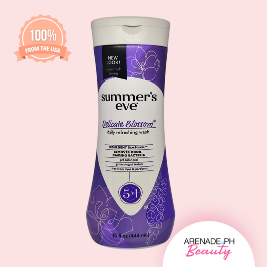 Summer's Eve Delicate Blossom Cleaning Wash For Sensitive Skin 15 Fl Oz (444mL) (1 Count)