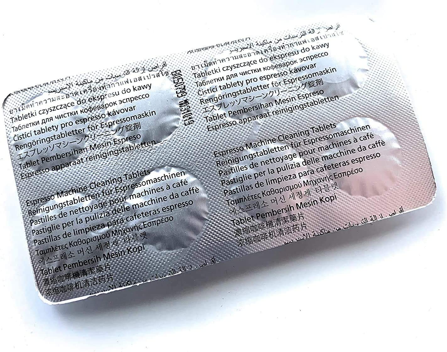 Cino Cleano Espresso Machine Cleaning Tablets Contain 8 Tablets