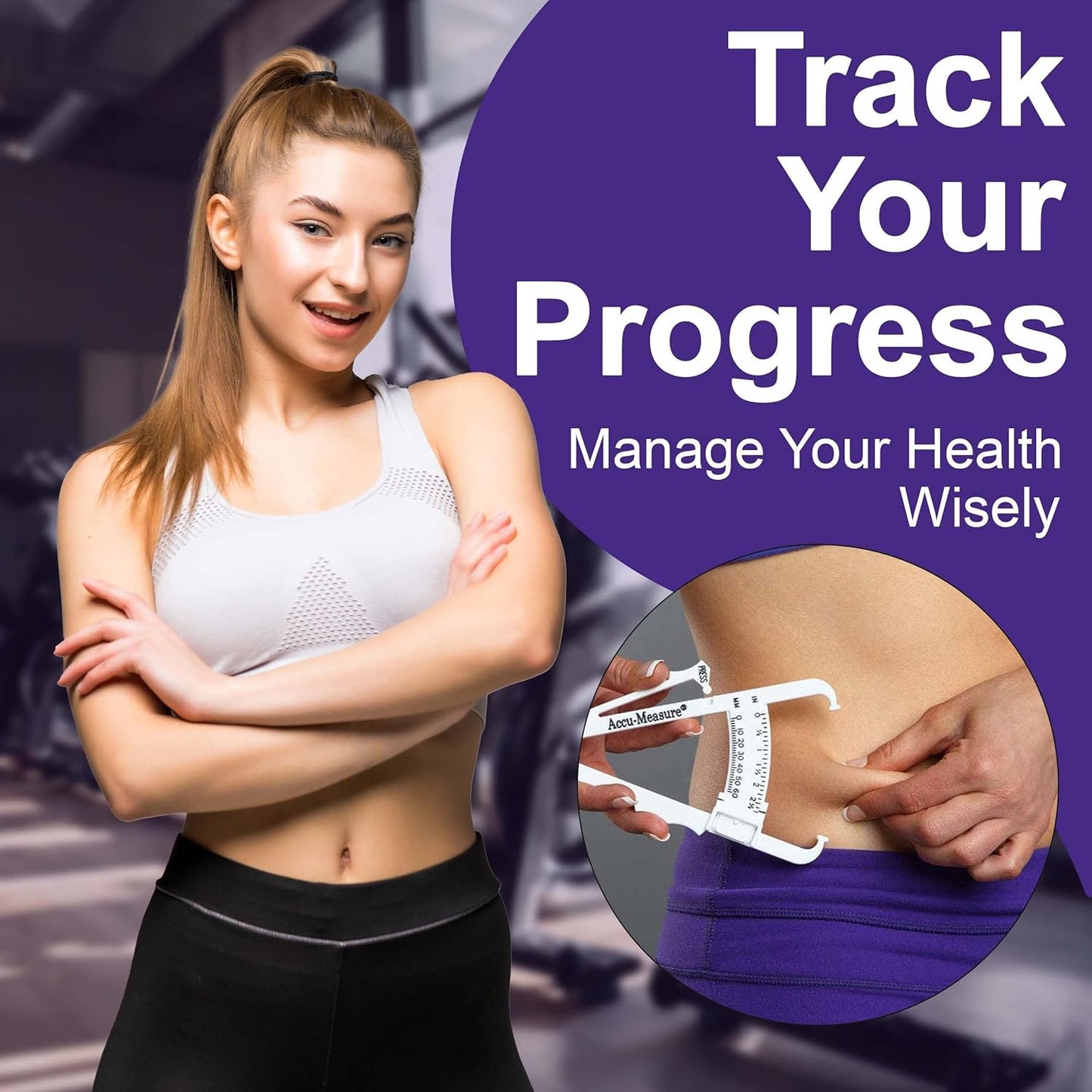 Accu Measure PersonalBody Fat Caliper Tester