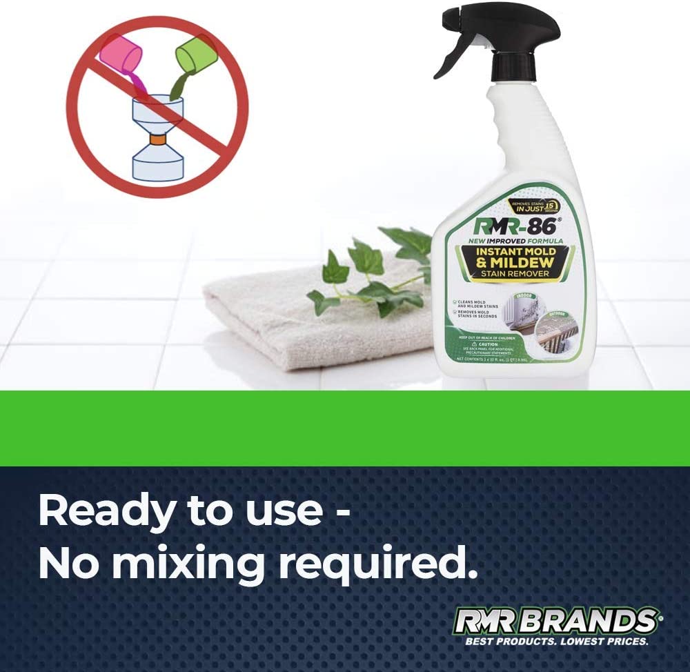RMR - 86 Instant Mold & Mildew Stain Remover Formula 32 Fl Oz