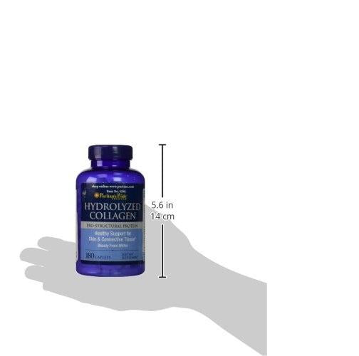 Puritan's Pride Hydrolyzed Collagen 1000 mg (180 Caplets)