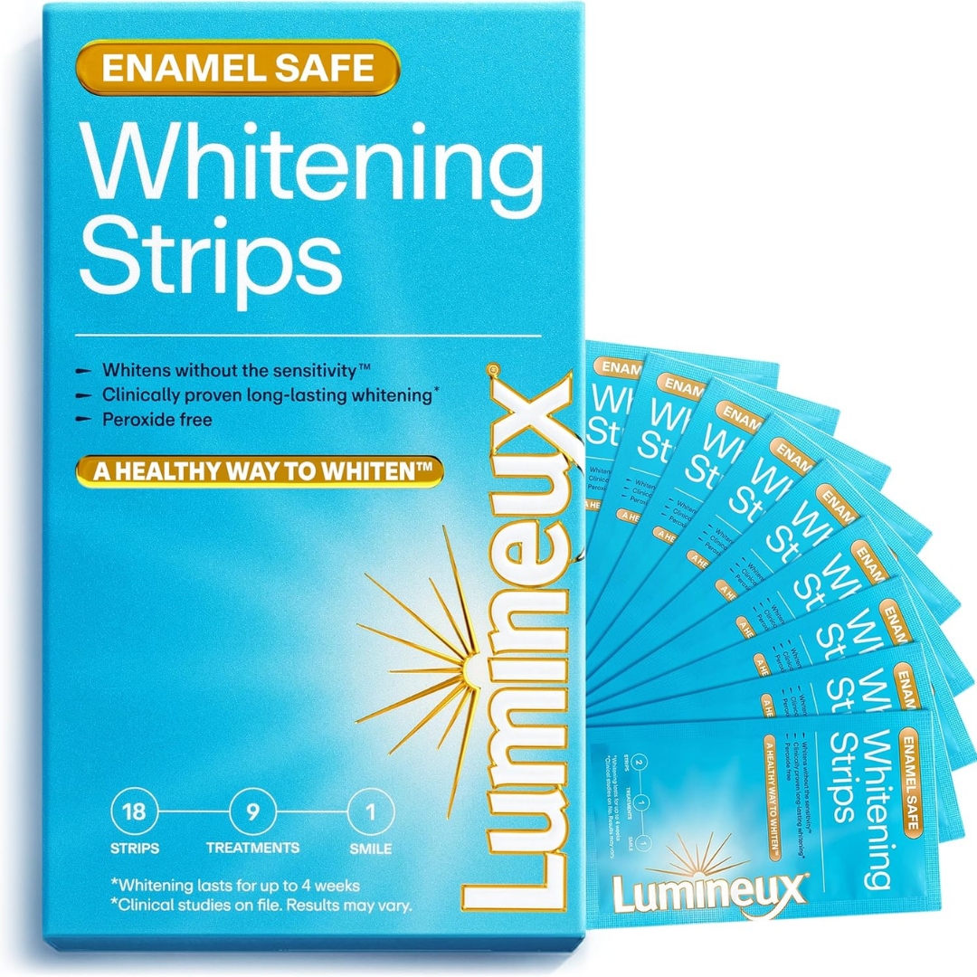 Lumineux Whitening Strips 30 minutes to Whiter Teeth Whitens (14 Strips)