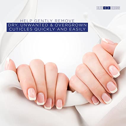 Blue Cross Cuticle Remover Lanolin Enriched For Brittle Nails 6 Fl Oz (177ml)