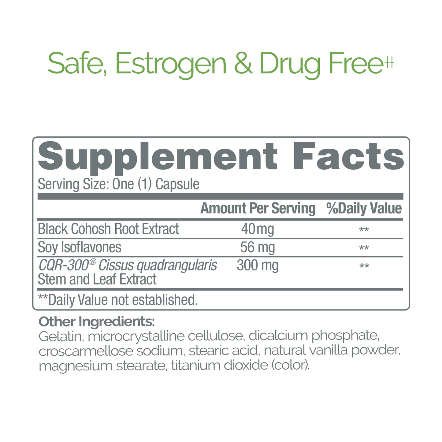 Estroven Menopause Relief + Weight Management Supplement, 30 Capsules