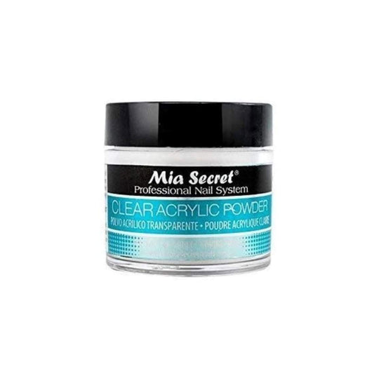 Mia Secret Professional Nail System Clear Acrylic Powder, 1 oz.