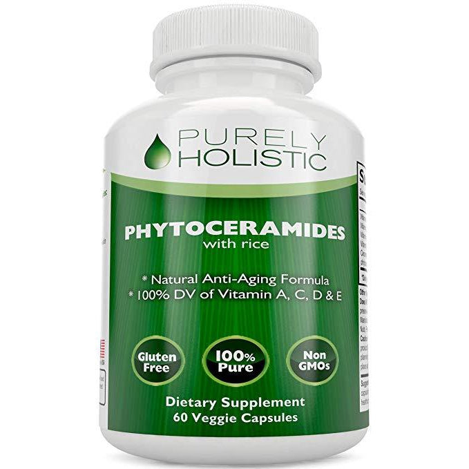 Purely Holistic Phytoceramides with Rice 60 Capsules