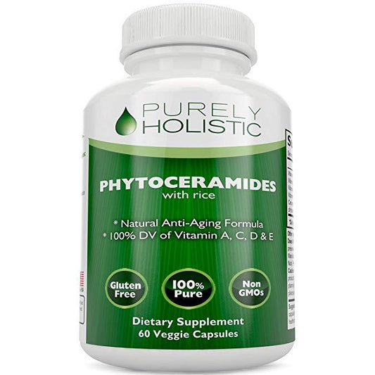 Purely Holistic Phytoceramides with Rice 60 Capsules