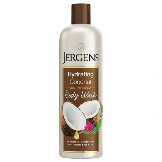 Jergens Hydrating Coconut Oil-Infused Moisturizing Body Wash, 22 fl.oz / 650ml