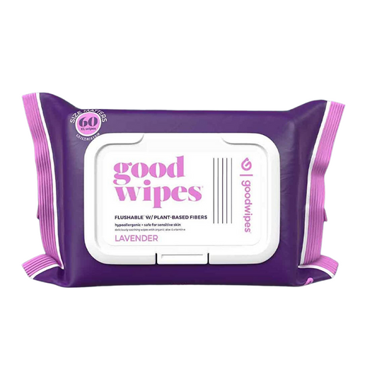 GoodWipes Down There Wipes for Women, Feminine Wipes, 60 XL WIPES