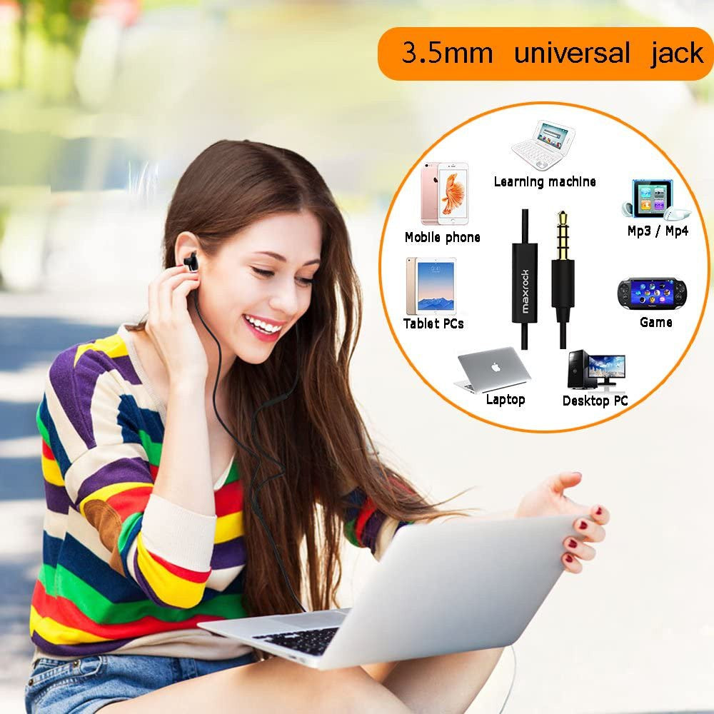 MAXROCK Sleep Earplugs - Noise Isolating with Unique Total Soft Silicone, Black