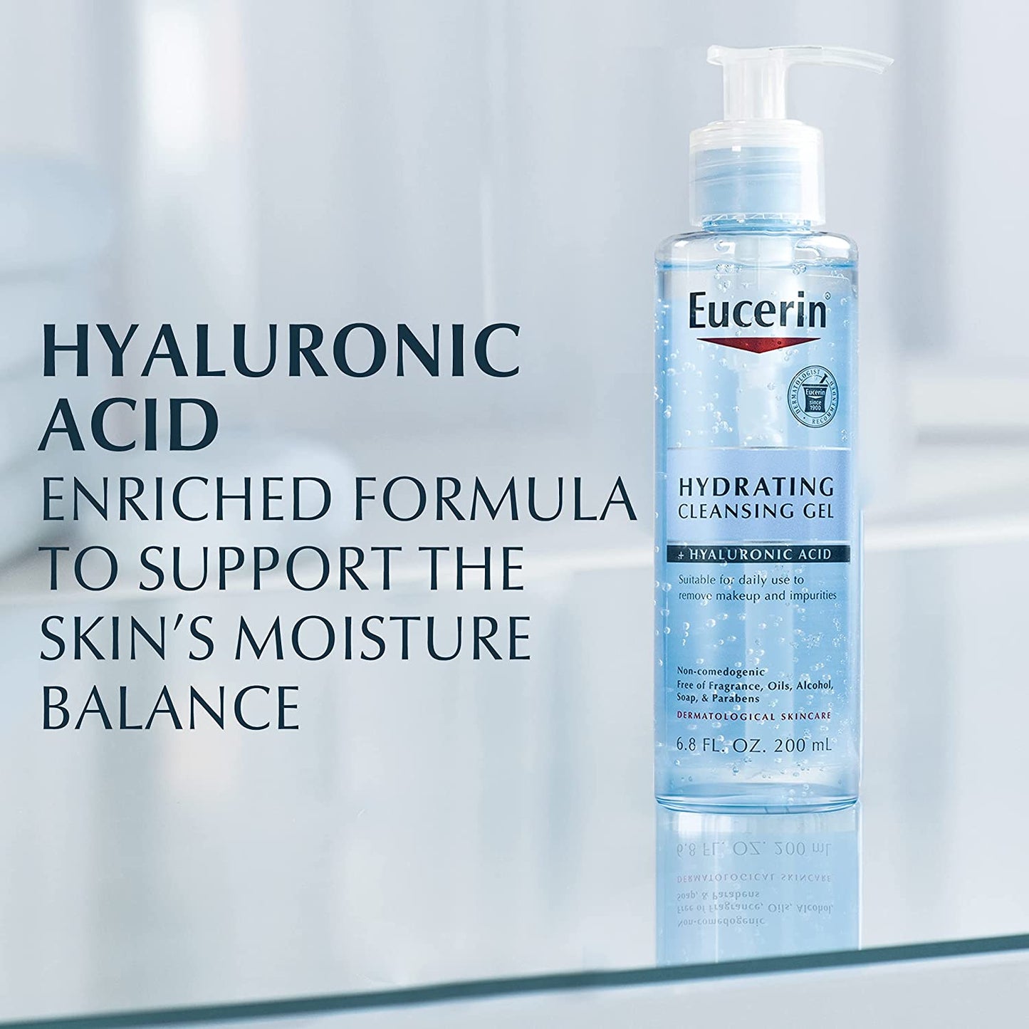 Eucerin Hydrating Cleansing Gel with Hyaluronic Acid
