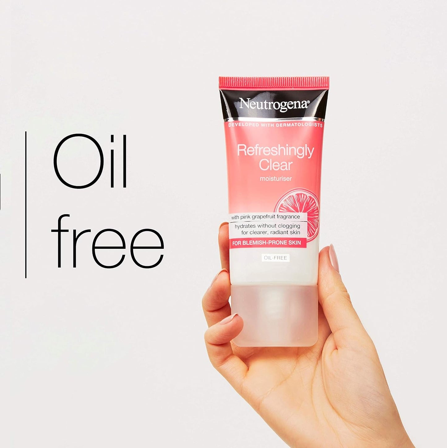 Neutrogena Clear Moisturiser with Pink Grapefruit 50ml