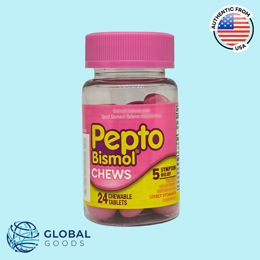 Pepto Bismol Upset Stomach Reliever, 24 Chewable Tablets – arenade.ph
