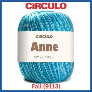 Circulo Yarns ANNE MULTICOLOR 100% Brazilian Virgin Cotton 547 yds / 500 m