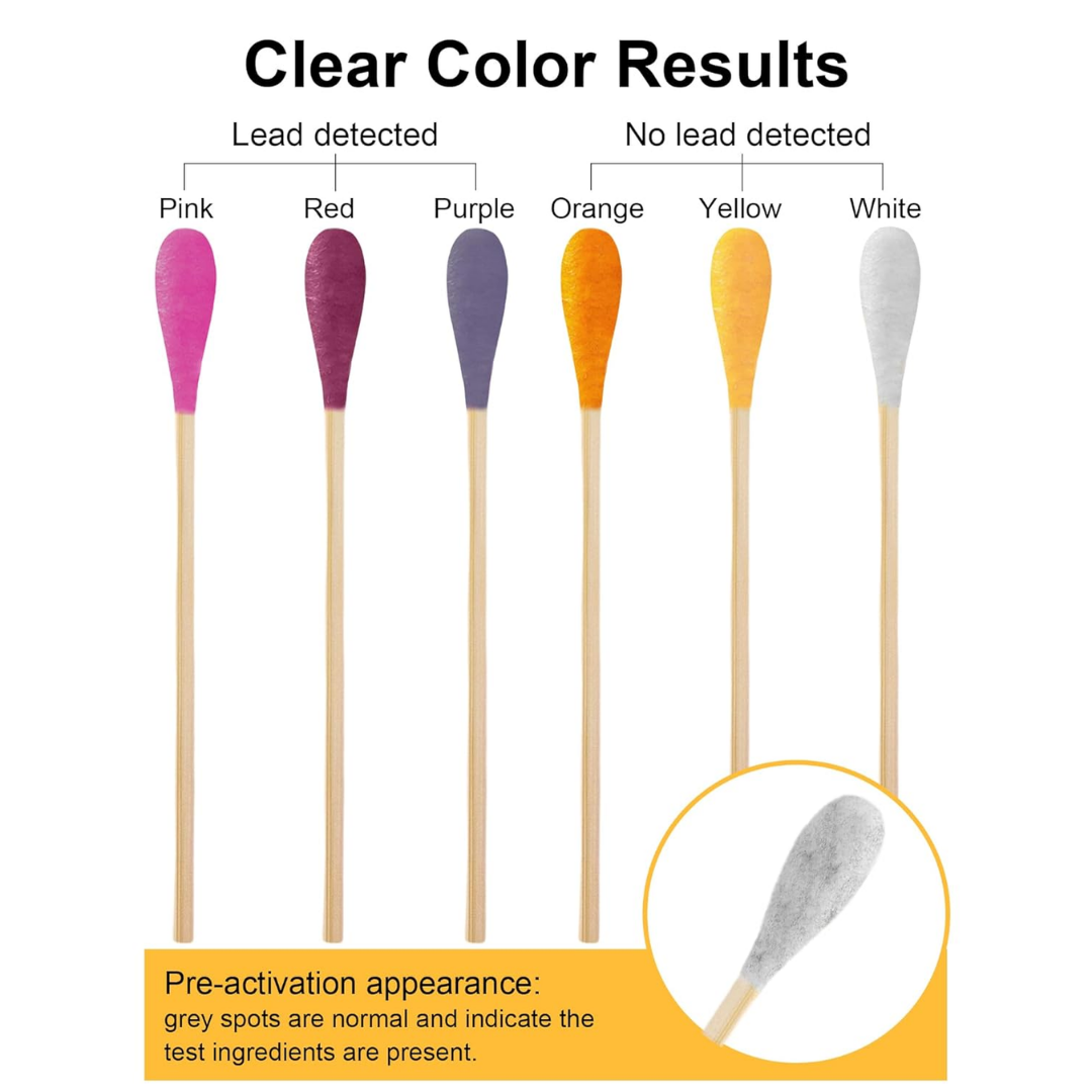 Avelis Lead Test Swabs for Paint, Water & Toys,  30 Count