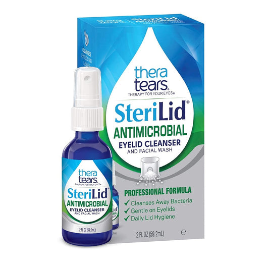 TheraTears Sterilid Eyelid Cleanser and Facial Wash, 2 fl.oz / 59.2ml