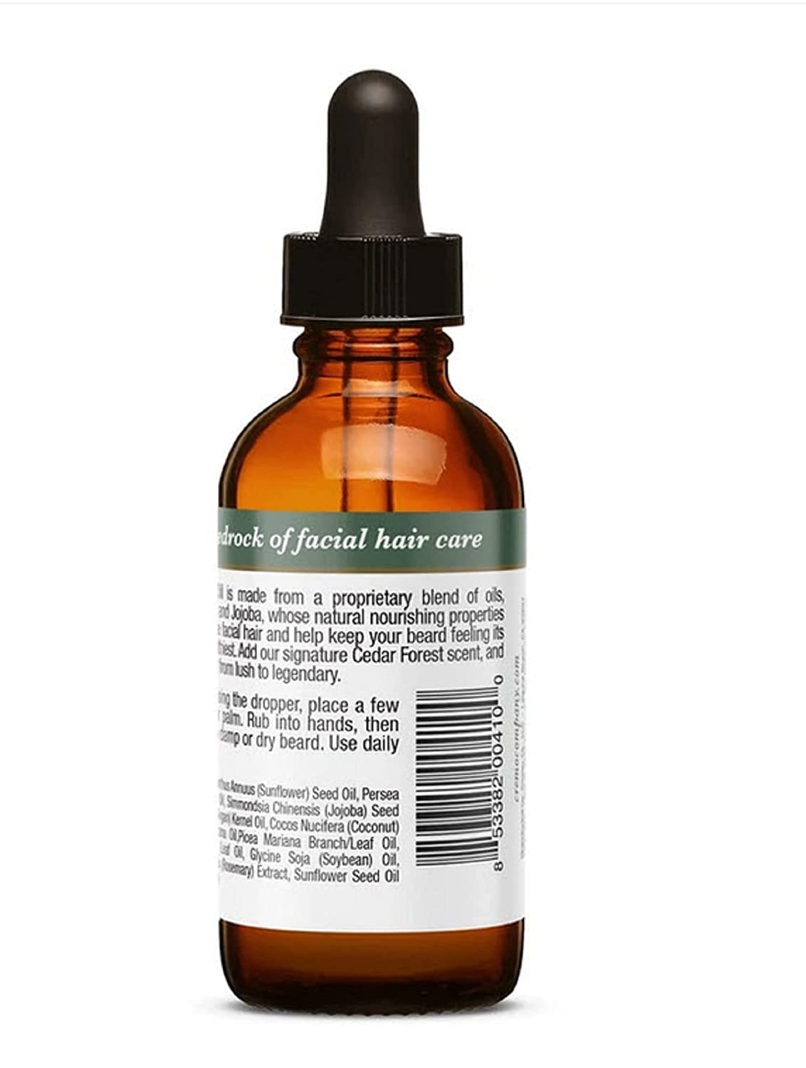 Cremo Revitalizing Beard Oil Cedar Forest 1 Fl Oz / 30ml