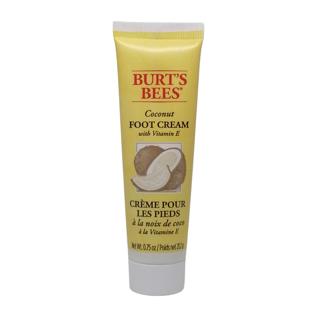 Burt's Bees Coconut Foot Cream, 0.75 oz / 21.2 g