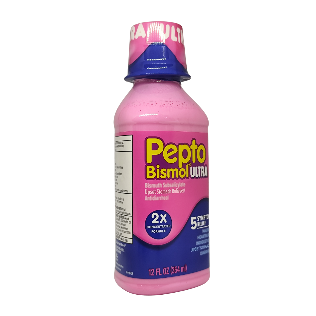 Pepto Bismol Ultra Upset Stomach Reliever, 12 fl. oz. / 354 ml