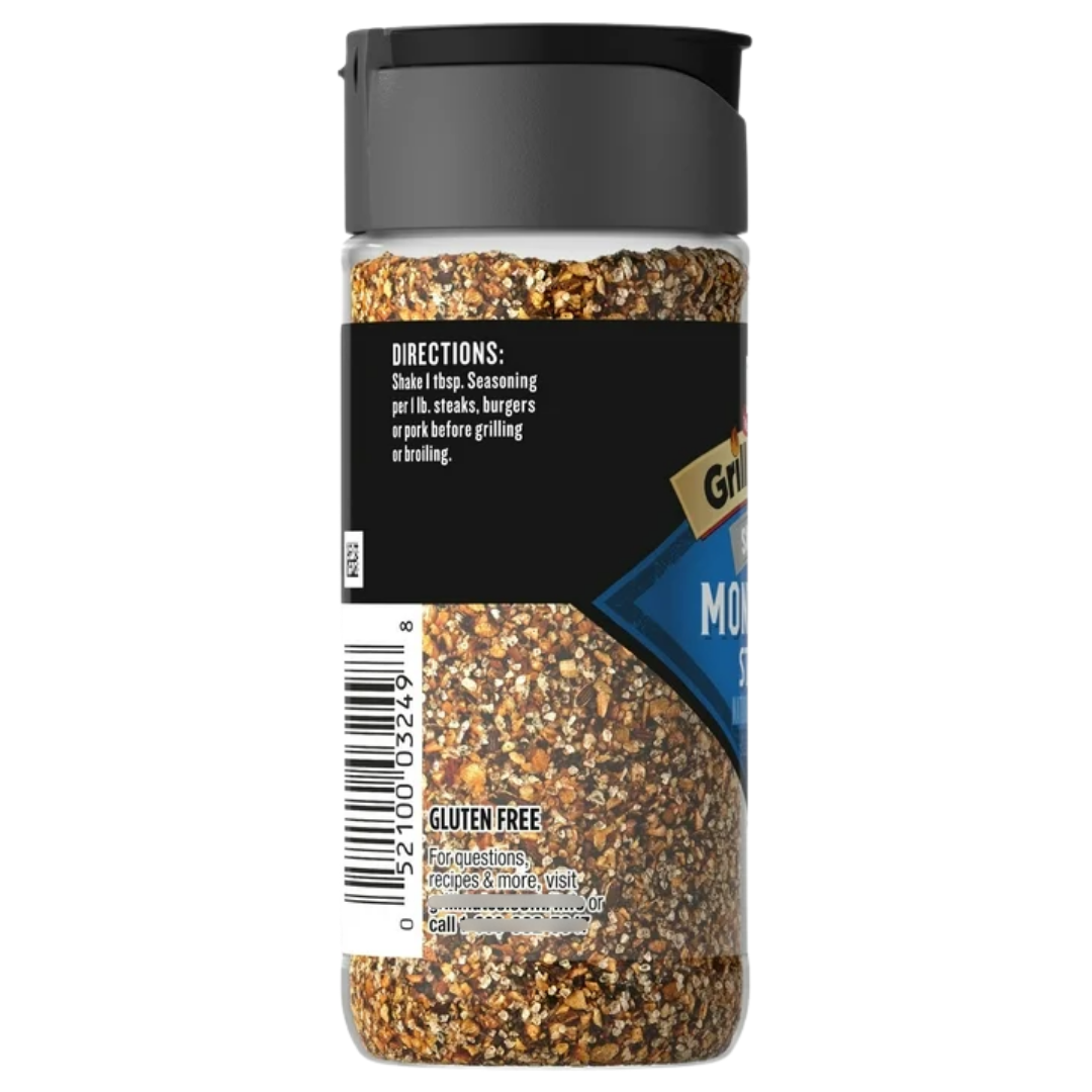 McCormick Smoky Montreal Steak Grill Mates Seasoning, 3.4 oz