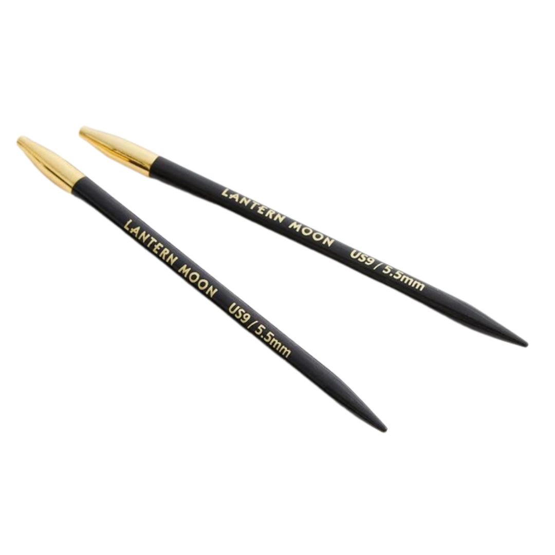 The Lantern Moon Ebony Normal Interchangeable Needles 5 Inches (13cm)