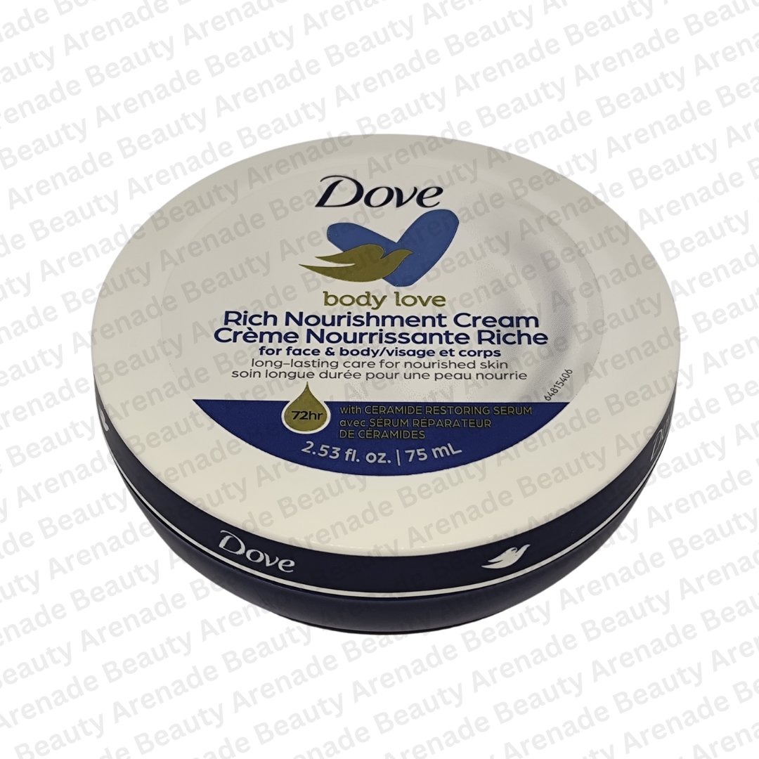 Dove Body Love Rich Nourishment Cream, 75 ml / 2.53 fl. oz.