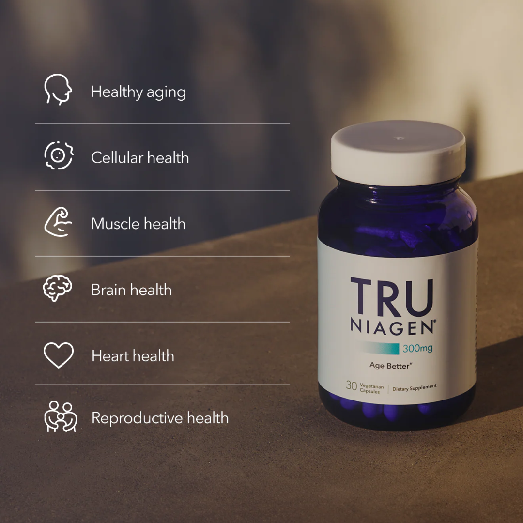 Tru Niagen Age Better Nicotinamide Riboside 300 mg, 30 Capsules