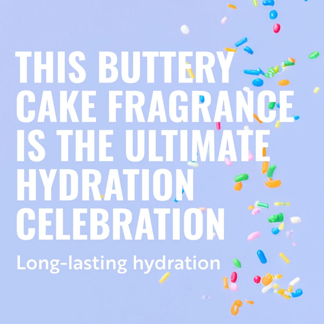 Jergens Confetti Cake Shea Fusion Body Lotion, 14 oz / 414 ml
