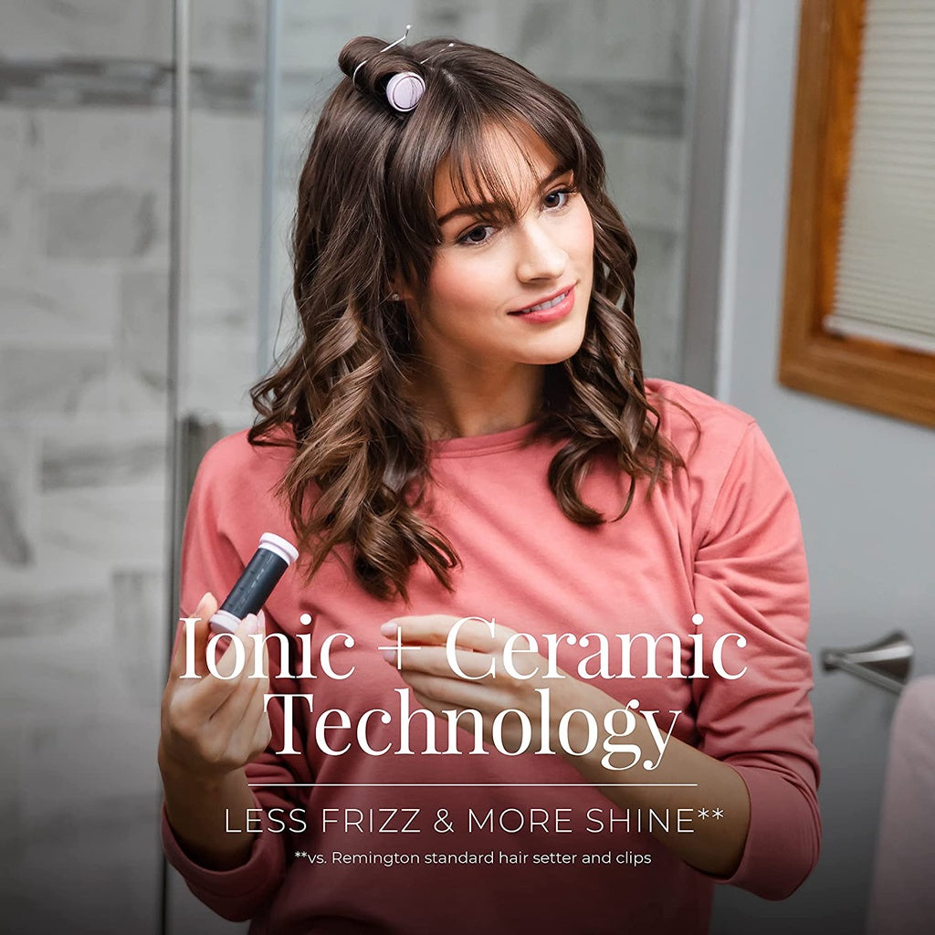 Remington H1016 Compact Ceramic Hair Setter, Rollers, 1-1 ¼ Inch