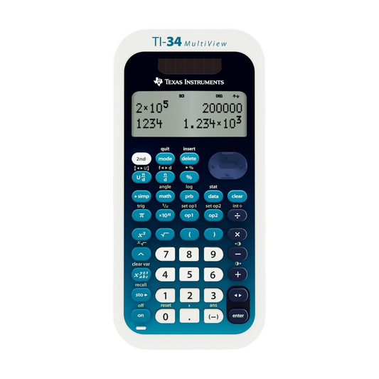Texas Instruments TI-34 Multiview Intermediate Scientific Calculator with Math Print