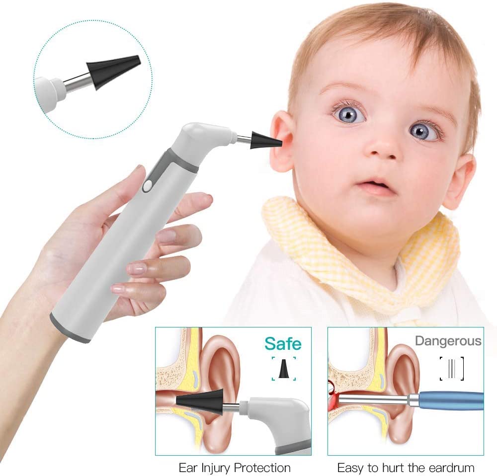 Any Kit Wireless Otoscope Ear Camera 720P HD With 6 LED Lights Compatible with Android and iPhone 1 Count