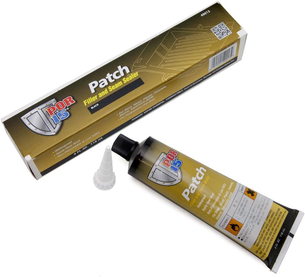 POR-15 Patch Filler and Seam Sealer | Black 49013 - 118ml / 4 fl oz