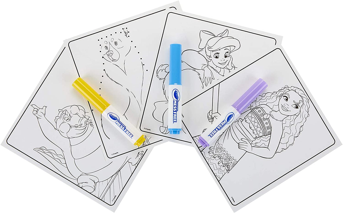 Crayola Color Wonder Mess Free Coloring Dis Ney Princess Activity Pad 1 Count