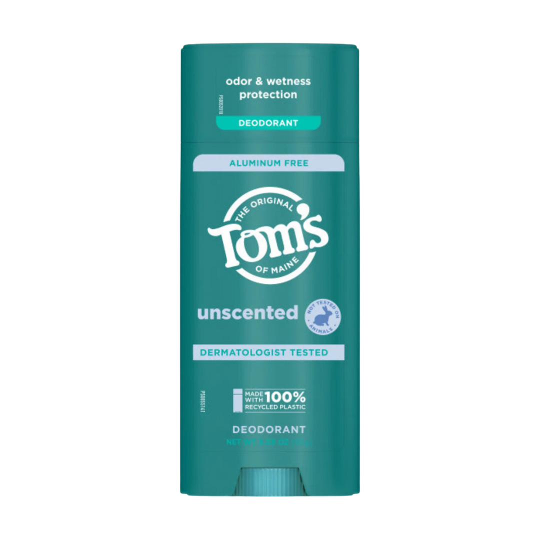Tom's of Maine Original Care Deodorant Natural Deodorant Unscented 3.25 oz. 64g